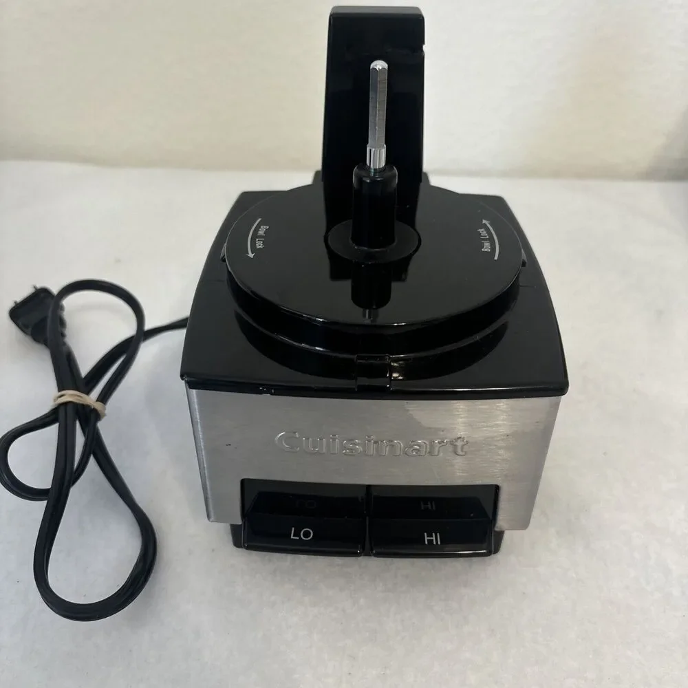 Cuisinart Mini-Prep 2.6 Cup Food Processor Black Stainless DLC-1SS Motor Only‎